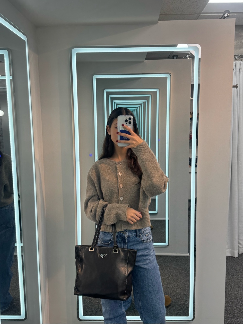 Prada "Acciaio" Tote - Picture 5 of 16